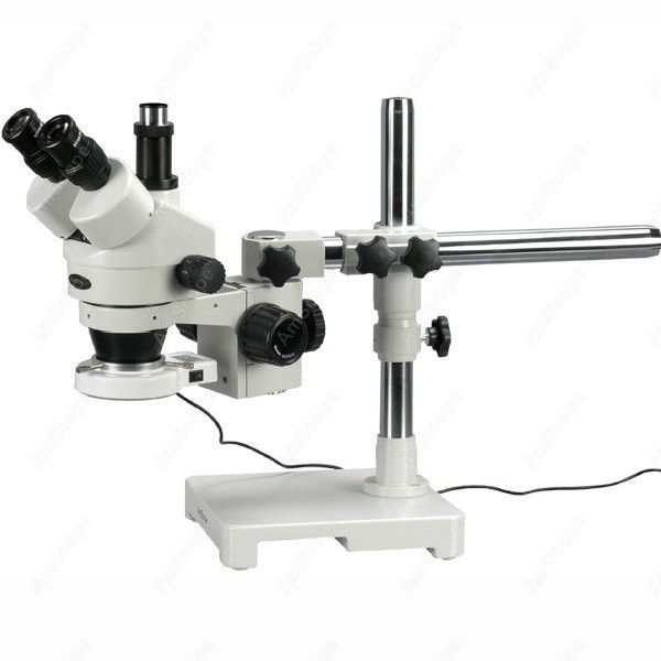 Amscope Microscope Stereo 7X-45X - مجهر ستيريو ثلاثي العدسات AmScope SM-3T