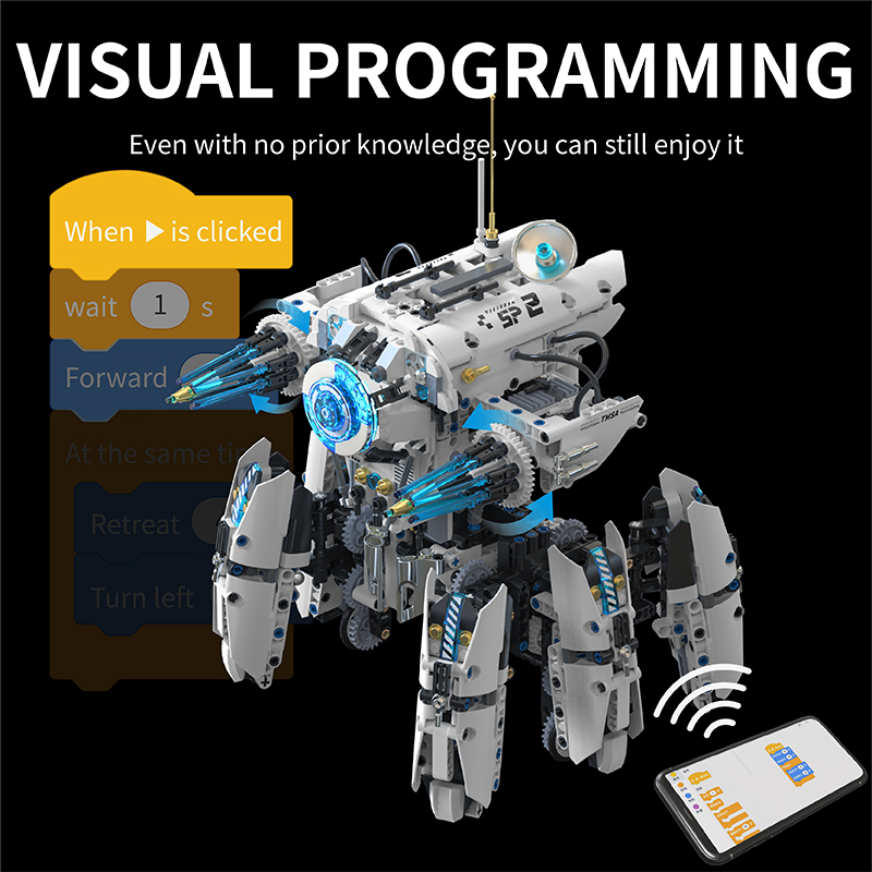 روبوت سداسي الأرجل للبرمجة الت - مراجعة Science Robot وسعره