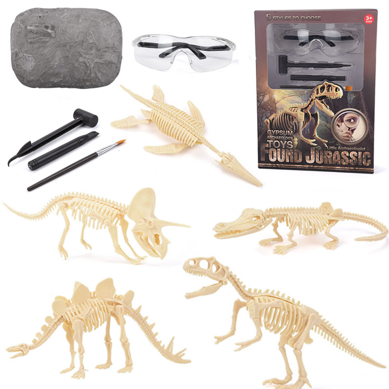 مجموعة تنقيب عن حفريات الديناص - مراجعة Science Kit وسعره