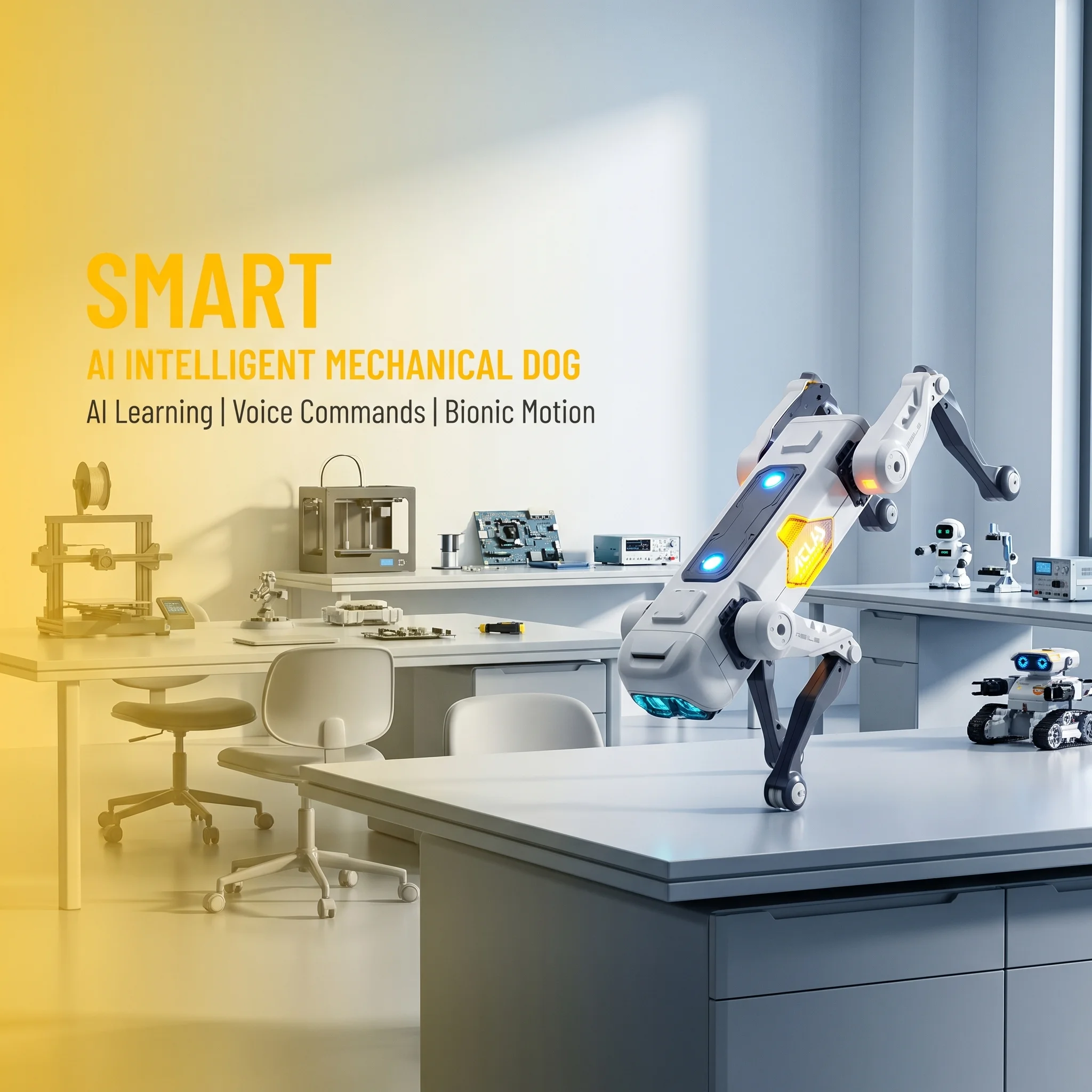 كلب روبوت ذكي بتقنية الذكاء ال - مراجعة Science Robot وسعره