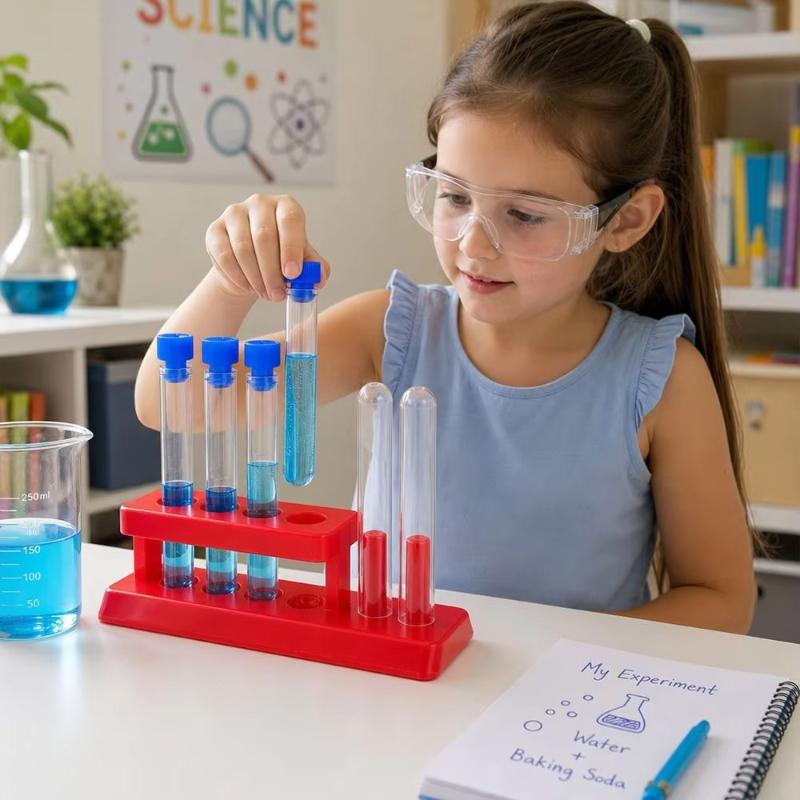 حامل أنابيب اختبار بلاستيكي سم - مراجعة Science Experiment وسعره