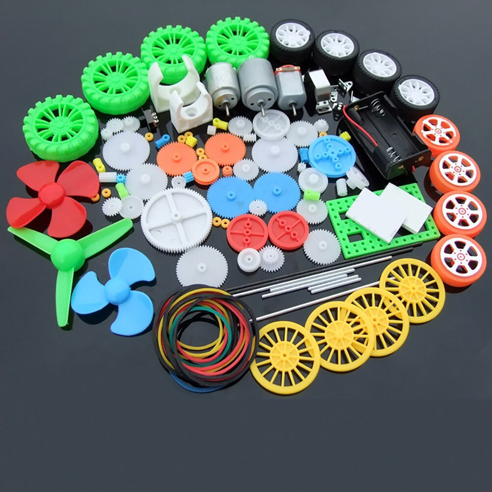 112 قطعة مجموعة محرك التيار ال - مراجعة Science Kit وسعره
