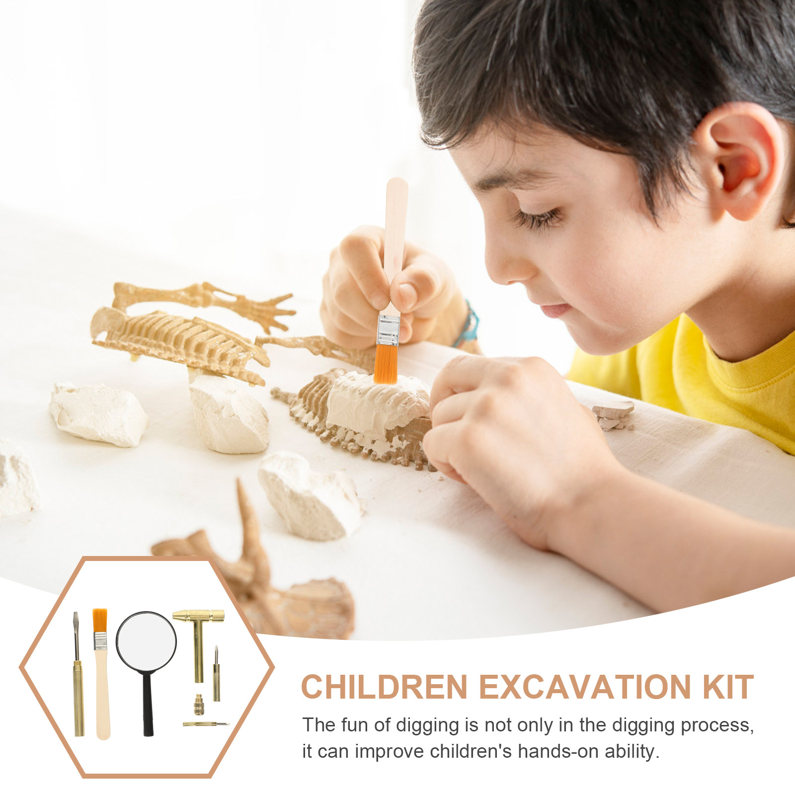 مجموعة أدوات التنقيب للأطفال،  - مراجعة Science Kit وسعره